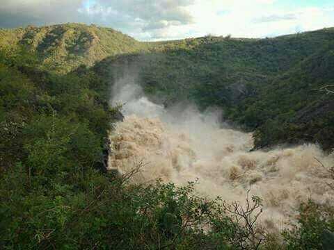 Impactantes imágenes de crecidas de ríos en Catamarca, Argentina