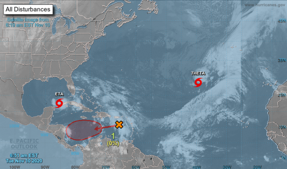 Se forma la tormenta tropical Larry