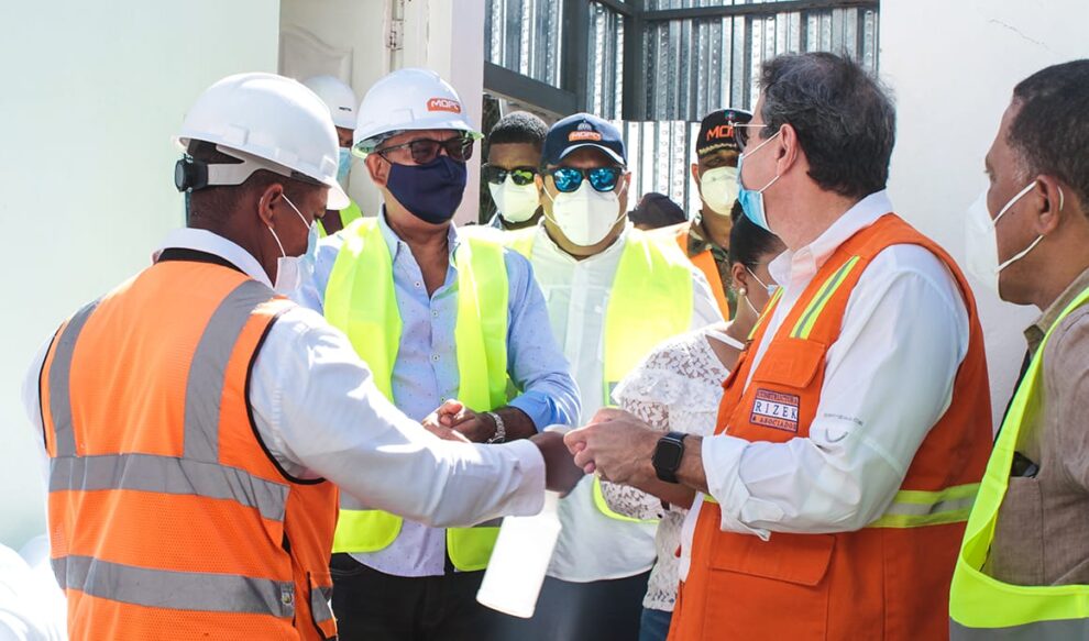 Ministro de Obras Públicas supervisa trabajos nuevo Palacio de Justicia de la provincia Santo Domingo