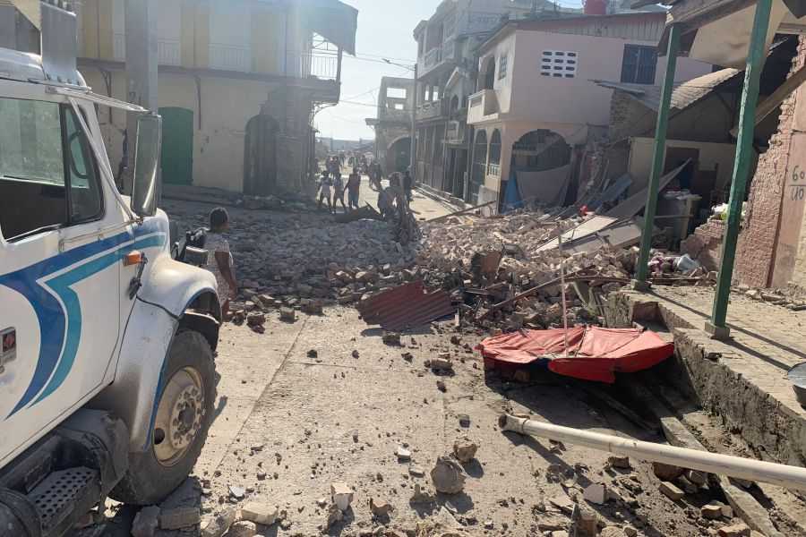Al menos dos muertos en terremotos en el sur de Haití