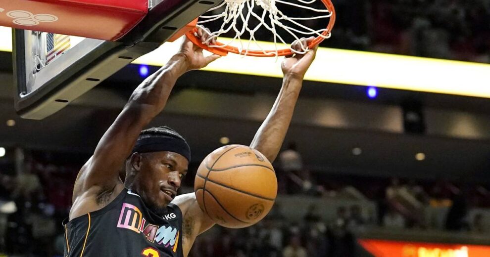 Butler anota 26 puntos; Heat resiste ante Clippers