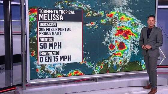 “Tropical Storm Melissa deja lluvias intensas y riesgo de inundaciones en la República Dominicana”