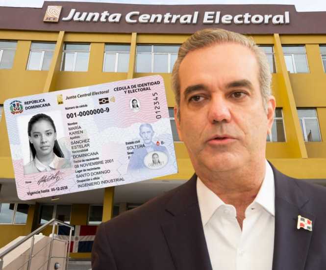 JCE entregará hoy la primera nueva cédula de identidad y electoral a Abinader 